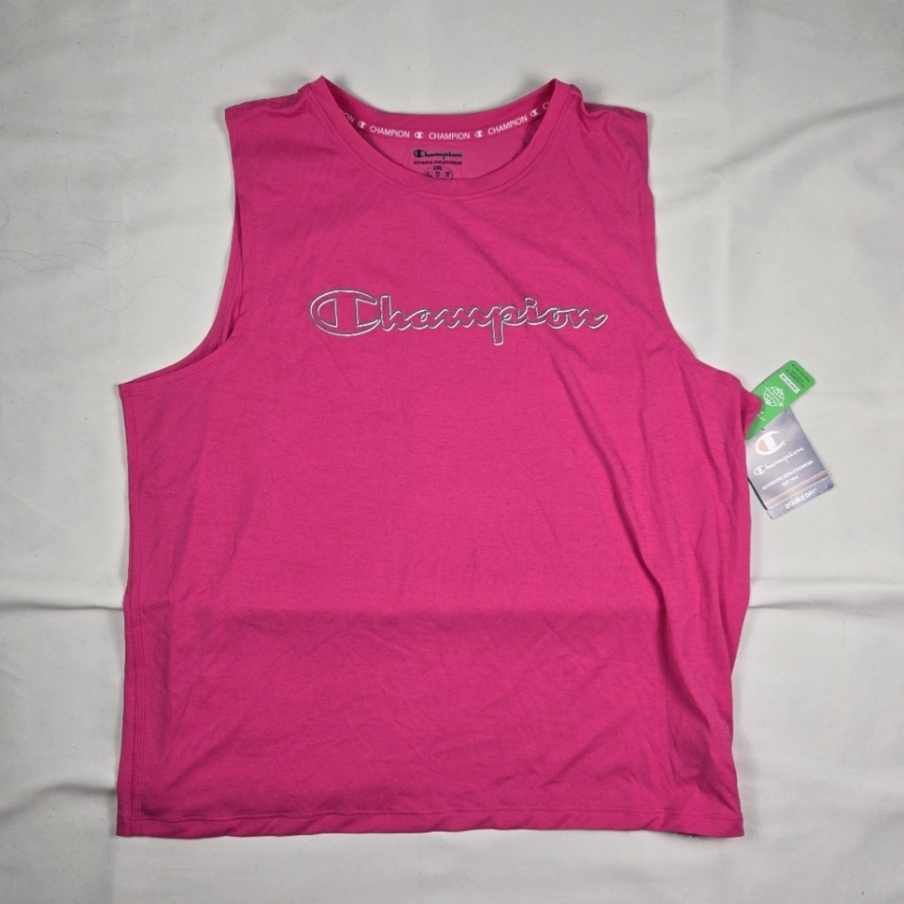NWT Pink Champion Muscle Tank Size 2XL